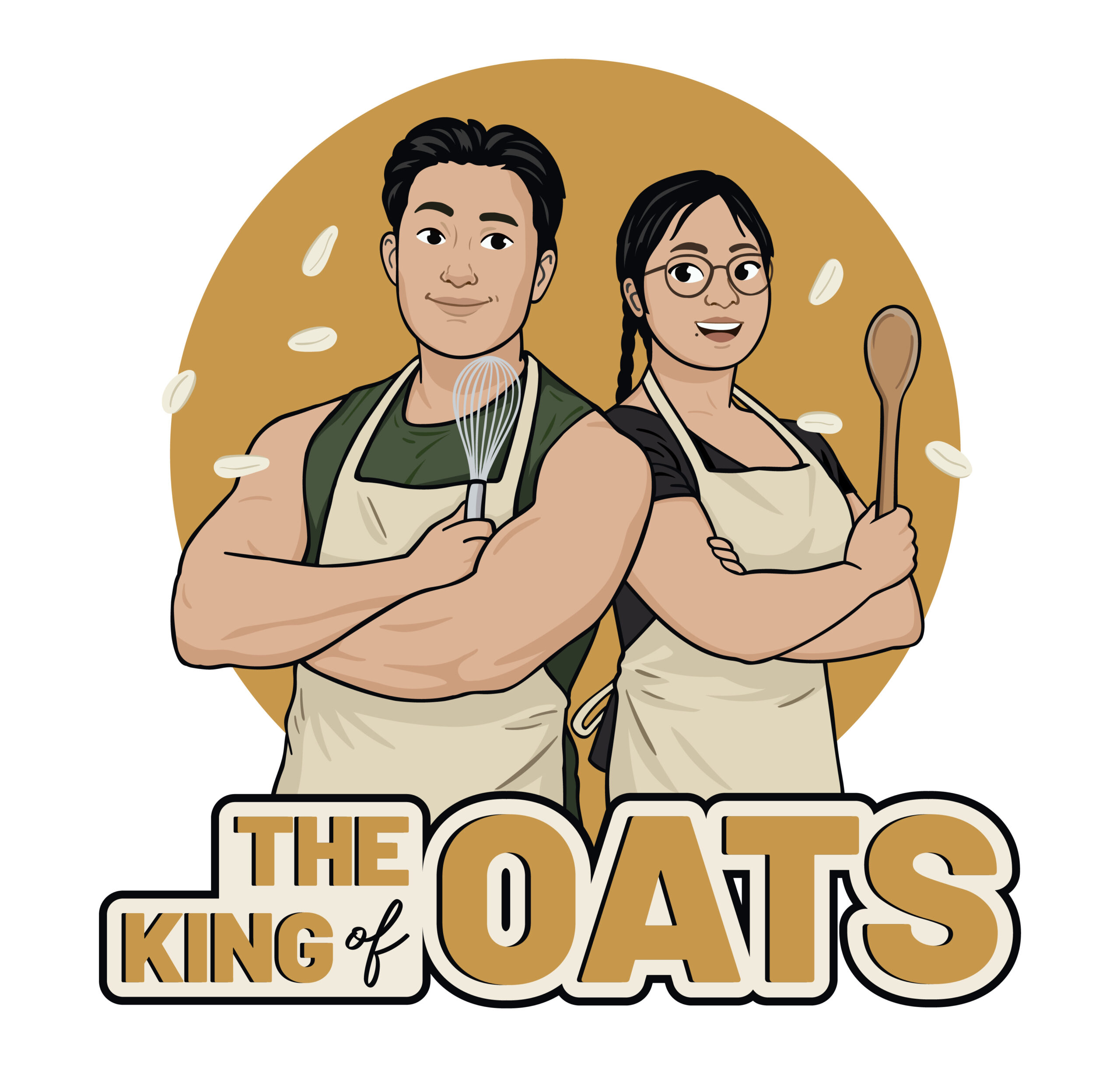Logo The King of Oats_Logo_FA_1226_preview The king of oats logo